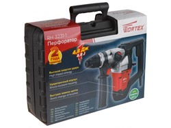 Перфоратор WORTEX RH 3231-1 в чем. + (2 зубила, 3 сверла) (1000 Вт, 4.8 Дж, 2 реж., патрон SDS-plus, вес 4.5 кг) (RH323111129) - фото 234533