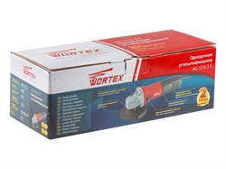 Одноручная углошлифмашина WORTEX AG 1213-3 E в кор. (1300 Вт, диск 125х22 мм, 2000-11000 об/мин регул. об., шарик. подшипник, пылезащита) (AG12133E00013) - фото 234579