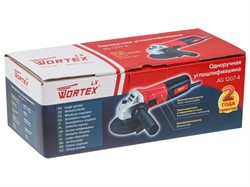 Одноручная углошлифмашина WORTEX LX AG 1207-4 в кор. (650 Вт, 125х22,2 мм, 12 000 об/мин) (0329086) - фото 234889