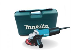Одноручная углошлифмашина MAKITA 9558 HNRK в кейсе (840 Вт, диск 125х22 мм, плавный пуск) (9558HNRK) - фото 235383