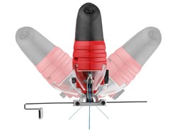 Лобзик электрический WORTEX JS 8008-1 в кор. (810 Вт, пропил до 80 мм, подсветка) (0325116) - фото 235636