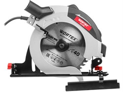 Циркулярная пила WORTEX CS 2175 в кор. 1900 Вт, 210 мм, до 75 мм (макс. глуб. пропила в дереве (90°/45°) 75/53 мм) (1318506) - фото 235767