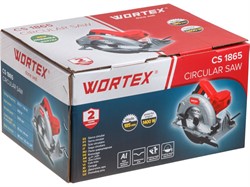 Циркулярная пила WORTEX CS 1865 в кор. (1400 Вт, 185х20 мм 24Т, пропил до 65 мм, алюминиевая подошва) (1333550) - фото 235834