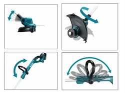 Триммер аккум. MAKITA LXT DUR193RF  1 акк.,3.0 А/ч, Li-Ion, ЗУ DC18RC в кор.