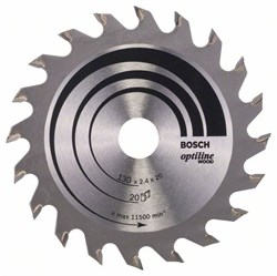 Пильный диск Bosch Optiline Wood 130 x 20/16 x 2,4 mm, 20 [2608640582]
