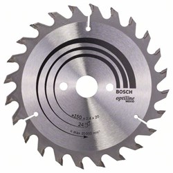 Пильный диск Bosch Optiline Wood 150 x 20/16 x 2,4 mm, 24 [2608640592]
