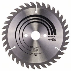 Пильный диск Bosch Optiline Wood 150 x 20/16 x 2,4 mm, 36 [2608640593]