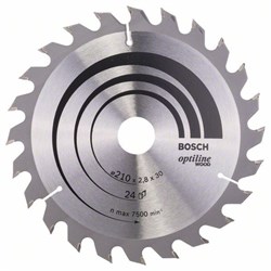 Пильный диск Bosch Optiline Wood 210 x 30 x 2,8 mm, 24 [2608640621]