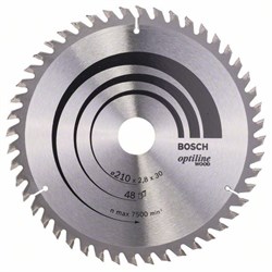 Пильный диск Bosch Optiline Wood 210 x 30 x 2,8 mm, 48 [2608640623]