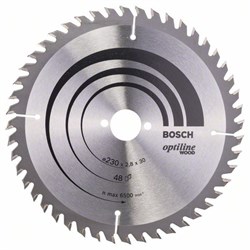 Пильный диск Bosch Optiline Wood 230 x 30 x 2,8 mm, 48 [2608640629]