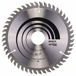 Пильный диск Bosch Optiline Wood 165 x 30 x 2,6 mm, 48 [2608641175]