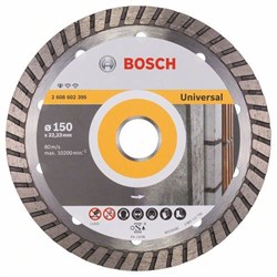 Алмазный отрезной круг Bosch Standard for Universal Turbo 150 x 22,23 x 2,5 x 10 mm [2608602395]