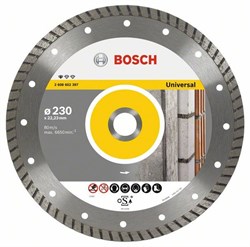 Алмазный отрезной круг Bosch Standard for Universal Turbo 230 x 22,23 x 2,5 x 10 mm [2608602397]