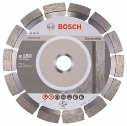 Алмазный отрезной круг Bosch Expert for Concrete 180 x 22,23 x 2,4 x 12 mm [2608602558]