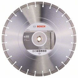 Алмазный отрезной круг Bosch Expert for Concrete 400 x 20,00+25,40 x 3,2 x 12 mm [2608602562]