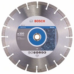 Алмазный отрезной круг Bosch Expert for Stone 300 x 20,00+25,40 x 2,8 x 12 mm [2608602593]