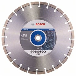 Алмазный отрезной круг Bosch Expert for Stone 350 x 20,00+25,40 x 3,2 x 12 mm [2608602594]