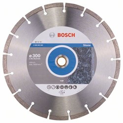 Алмазный отрезной круг Bosch Standard for Stone 300 x 20,00+25,40 x 3,1 x 10 mm [2608602602]