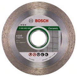 Алмазный отрезной круг Bosch Best for Ceramic 110 x 22,23 x 1,8 x 10 mm [2608602629]