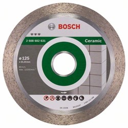 Алмазный отрезной круг Bosch Best for Ceramic 125 x 22,23 x 1,8 x 10 mm [2608602631]