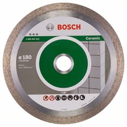Алмазный отрезной круг Bosch Best for Ceramic 180 x 22,23 x 2,2 x 10 mm [2608602633]