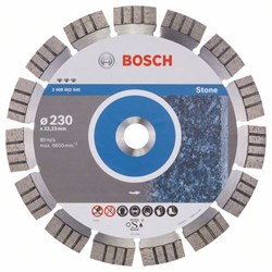 Алмазный отрезной круг Bosch Best for Stone 230 x 22,23 x 2,4 x 15 mm [2608602645]