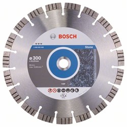 Алмазный отрезной круг Bosch Best for Stone 300 x 22,23 x 2,8 x 15 mm [2608602646]
