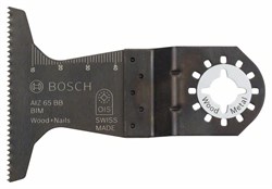 Погружное пильное полотно Bosch BIM AIZ 65 BB Wood and Nails 65 mm [2609256985]