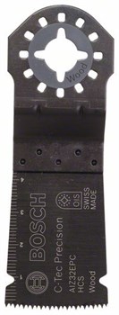 Погружное пильное полотно Bosch HCS Precision AIZ 32 EPC, Wood 40 x 32 mm [2608661865]