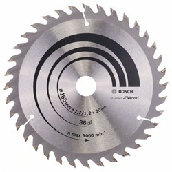 Пильный диск Bosch Optiline Wood 165 x 20/16 x 1,7 mm, 36 [2608642602]