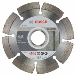 Алмазный отрезной круг Bosch Standard for Concrete 115 x 22,23 x 1,6 x 10 mm [2608603239]