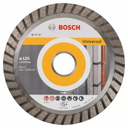 Алмазный отрезной круг Bosch Standard for Universal Turbo 125 x 22,23 x 2 x 10 mm [2608603250]