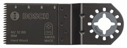 Погружное пильное полотно Bosch BIM AIZ 32 BB, Hardwood 40 x 32 mm [2608661903]