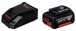 Аккумулятор Базовый комплект Bosch GBA 18 В 4,0 А*ч M-C + AL 1860 CV [1600Z00043]