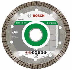 Алмазный отрезной круг Bosch Best for Ceramic Extra-Clean Turbo 180 x 22,23 x 1,6 x 7 mm [2608603596]