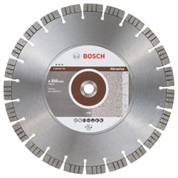 Алмазный отрезной круг Bosch Best for Abrasive 350 x 20,00 x 3,2 x 15 mm [2608603781]