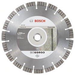 Алмазный отрезной круг Bosch Best for Concrete 300 x 25,40 x 2,8 x 15 mm [2608603799]
