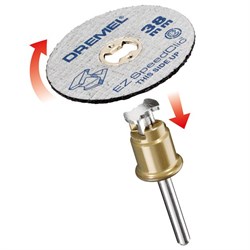 DREMEL® EZ SpeedClic: металлические отрезные круги 12-Pack. [2615S456JD] - фото 59102