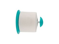 Держатель для туалетной бумаги Eco, бирюза, BEROSSI (Изделие из пластмассы. Размер 150 х 150 мм) (АС34837000)