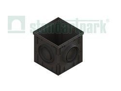 Дождеприемник PolyMax Basic ДП-30.30 пластиковый черный (Стандартпарк) (8370-М) [8370М]