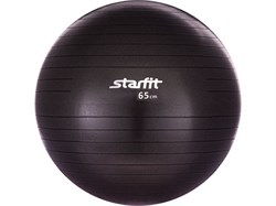 Фитбол 65 см черный GB-101-65-BK Starfit (GB-101-65-BK)