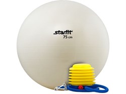 Фитбол 75 см белый GB-102-75-W Starfit (GB-102-75-W)