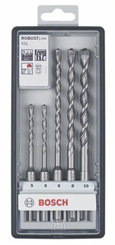 Bosch Набор из 5 ударных свёрл Robust Line X5L 7; 7; 7; 7; 7 mm 2607019931