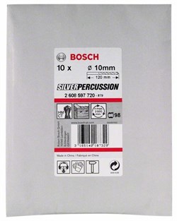 Bosch Свёрла по бетону Silver Percussion 7 x 60 x 100 mm, d 6,5 mm 2608597718