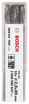 Bosch Свёрла по металлу HSS-Co, DIN 338 4,1 x 43 x 75 mm 2608595654