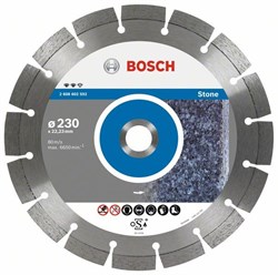 Алмазный отрезной круг Bosch Expert for Stone 300 x 22,23 x 2,8 x 12 mm [2608602697]