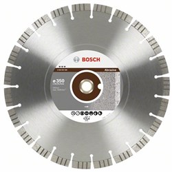 Алмазный отрезной круг Bosch Best for Abrasive 300 x 20,00+25,40 x 2,8 x 15 mm [2608602685]