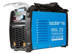 Инвертор сварочный SOLARIS MMA-208 (230В; 20-200 А; 65В; электроды диам. 1.6-4.0 мм; вес 3.9 кг) (MMA-208)