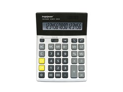 Калькулятор inФОРМАТ KN01-16 16 р серый бухгалтерский (KN01-16) [KN0116]