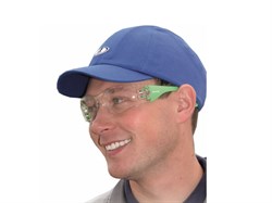 Каскетка защитная RZ ВИЗИОН CAP с вент отверстиями ( удлин. козырек) (синяя, козырек 75мм,  вентеляционные отверстия) (СОМЗ) (95518-1)